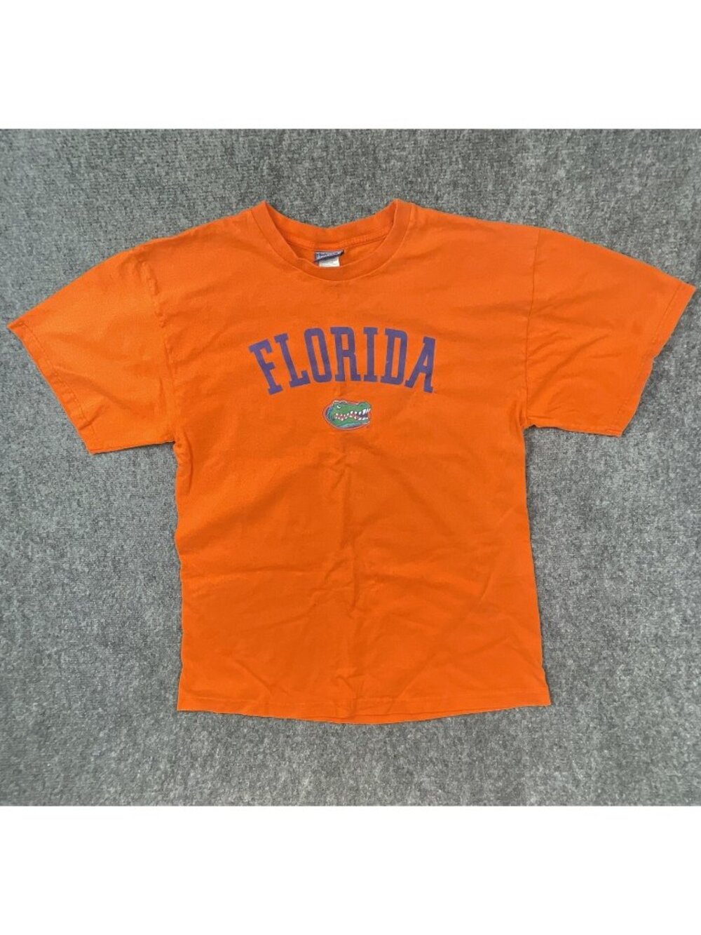 Florida Gators T Shirt Mens Large Orange VTG Champs Tag NCAA College Football